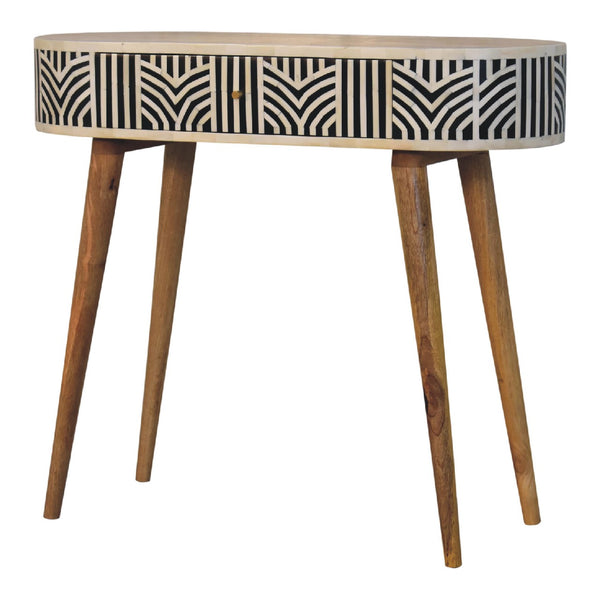 Aluna Edessa Bone Inlay Console Table