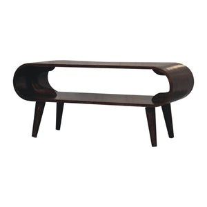 Aluna California Walnut Amaya Coffee Table