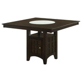 Gabriel 5-piece Square Counter Height Dining Set Cappuccino | Brown | Cappuccino | 100438-S5A