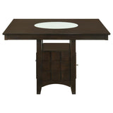 Gabriel 5-piece Square Counter Height Dining Set Cappuccino | Brown | Cappuccino | 100438-S5