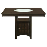 Gabriel 7-piece Square Counter Height Dining Set Cappuccino | Brown | Cappuccino | 100438-S7