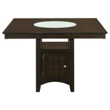 Gabriel 9-piece Square Counter Height Dining Set Cappuccino | Brown | Cappuccino | 100438-S9A