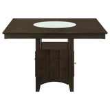Gabriel 9-piece Square Counter Height Dining Set Cappuccino | Brown | Cappuccino | 100438-S9A