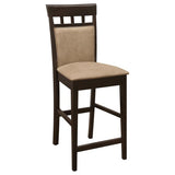 Gabriel 9-piece Square Counter Height Dining Set Cappuccino | Brown | Cappuccino | 100438-S9A