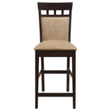 Gabriel 9-piece Square Counter Height Dining Set Cappuccino | Brown | Cappuccino | 100438-S9A