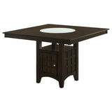 Gabriel 52-inch Counter Height Dining Table Cappuccino | King | Brown | Cappuccino | 100438