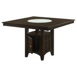 Gabriel 52-inch Counter Height Dining Table Cappuccino | King | Brown | Cappuccino | 100438