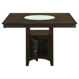 Gabriel 52-inch Counter Height Dining Table Cappuccino | King | Brown | Cappuccino | 100438