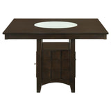 Gabriel 52-inch Counter Height Dining Table Cappuccino | King | Brown | Cappuccino | 100438