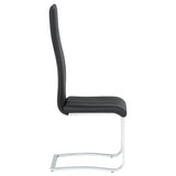 Montclair Upholstered Dining Side Chair Black (Set of 4) | Black | 100515BLK