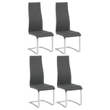 Montclair Upholstered Dining Side Chair Grey (Set of 4) | Grey | 100515GRY