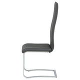 Montclair Upholstered Dining Side Chair Grey (Set of 4) | Grey | 100515GRY