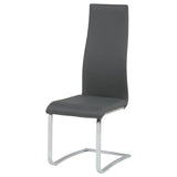 Montclair Upholstered Dining Side Chair Grey (Set of 4) | Grey | 100515GRY