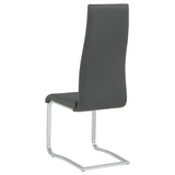 Montclair Upholstered Dining Side Chair Grey (Set of 4) | Grey | 100515GRY