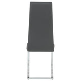 Montclair Upholstered Dining Side Chair Grey (Set of 4) | Grey | 100515GRY