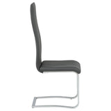 Montclair Upholstered Dining Side Chair Grey (Set of 4) | Grey | 100515GRY