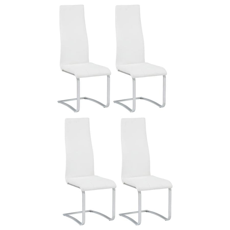 Montclair Upholstered Dining Side Chair Black (Set of 4)