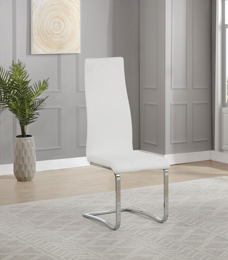Montclair Upholstered Dining Side Chair Black (Set of 4)
