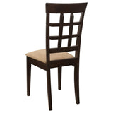 Gabriel 5-piece Rectangular 59-inch Dining Set Cappuccino | Brown | Cappuccino | 100771-S5