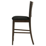 Jaden Upholstered Counter Chair Espresso (Set of 2) | King | Brown | Espresso | 100959