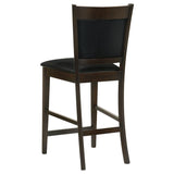 Jaden Upholstered Counter Chair Espresso (Set of 2) | King | Brown | Espresso | 100959