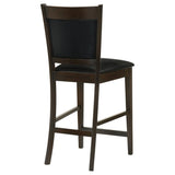 Jaden Upholstered Counter Chair Espresso (Set of 2) | King | Brown | Espresso | 100959