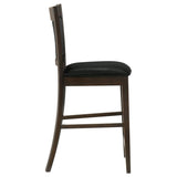 Jaden Upholstered Counter Chair Espresso (Set of 2) | King | Brown | Espresso | 100959