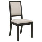 Louise 5-piece Rectangular Extension Leaf Dining Set Black | Black | 101561-S5