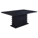 Stanton Rectangular 66-inch Dining Table Black | Black | 102061