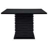 Stanton Square 54-inch Counter Height Dining Table Black | King | Black | 102068
