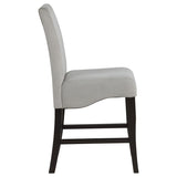 Stanton Velvet Upholstered Counter Chair Grey (Set of 2) | King | Grey | 102069GRY
