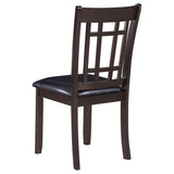 Lavon 5-piece Oval Extension Leaf Dining Set Espresso | Brown | Espresso | 102671-S5