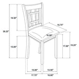 Lavon 5-piece Oval Extension Leaf Dining Set Espresso | Brown | Espresso | 102671-S5
