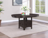 Lavon Oval 60-inch Wood Extension Leaf Dining Table Espresso | Brown | Espresso | 102671