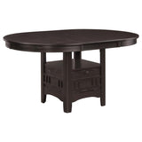 Lavon Oval 60-inch Wood Extension Leaf Dining Table Espresso | Brown | Espresso | 102671