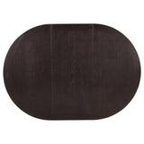 Lavon Oval 60-inch Wood Extension Leaf Dining Table Espresso | Brown | Espresso | 102671