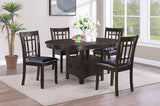 Lavon Oval 60-inch Wood Extension Leaf Dining Table Espresso | Brown | Espresso | 102671