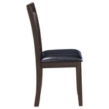 Lavon Wood Dining Side Chair Black and Espresso (Set of 2) | Brown | Espresso | 102672