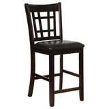 Lavon 5-piece Oval Counter Height Dining Set Espresso | Brown | Espresso | 102888-S5