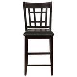 Lavon 5-piece Oval Counter Height Dining Set Espresso | Brown | Espresso | 102888-S5