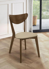 Kersey Wood Dining Side Chair Chestnut (Set of 2) | Brown | Chestnut | 103062