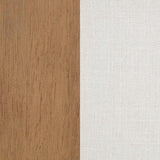 Baney Fabric Upholstered Dining Side Chair Beige and Rustic Honey | Beige | Beige / Rustic Honey | 104507