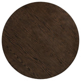 Ridgewell Round Pedestal Dining Table Dark Oak | Brown | Dark Oak | 104600