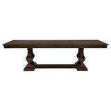 Ridgewell 7-piece Rectangular Trestle Dining Set Dark Oak | 104601-S7