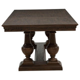 Ridgewell Rectangular Trestle Dining Table Dark Oak | Brown | Dark Oak | 104601