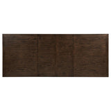 Ridgewell Rectangular Trestle Dining Table Dark Oak | Brown | Dark Oak | 104601