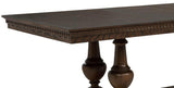 Ridgewell Rectangular Trestle Dining Table Dark Oak | Brown | Dark Oak | 104601