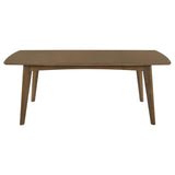 Malone Rectangular 78-inch Wood Dining Table Dark Walnut | Brown | Dark Walnut | 105351