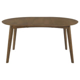 Jedda 5-piece Oval Dining Table Set Dark Walnut | Full | Brown | Dark Walnut | 105361-S5