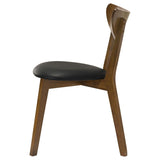 Jedda Wood Dining Side Chair Dark Walnut (Set of 2) | Brown | Dark Walnut | 105362